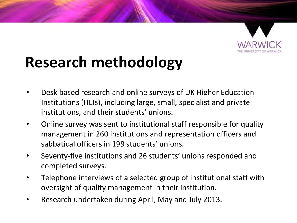 research methodology