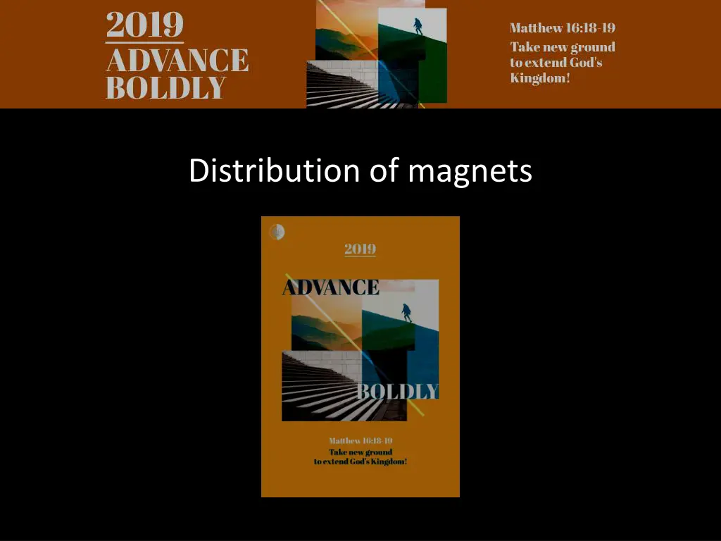 distribution of magnets