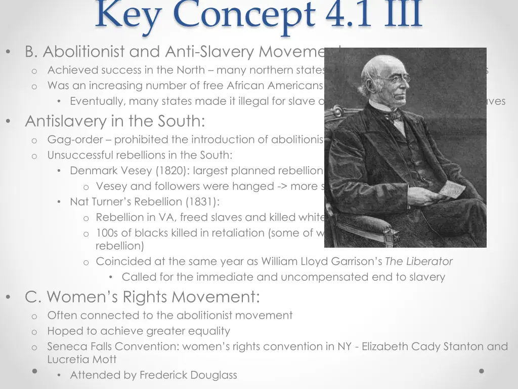 key concept 4 1 iii b abolitionist and anti