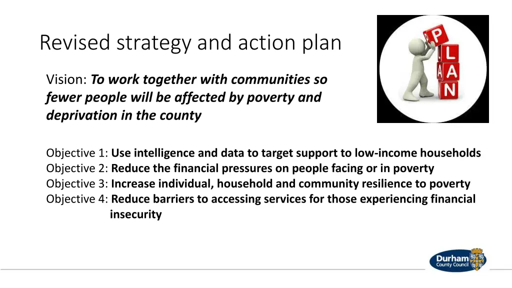 revised strategy and action plan