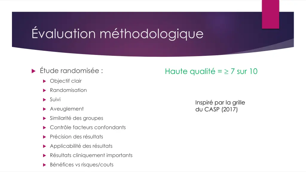 valuation m thodologique 1