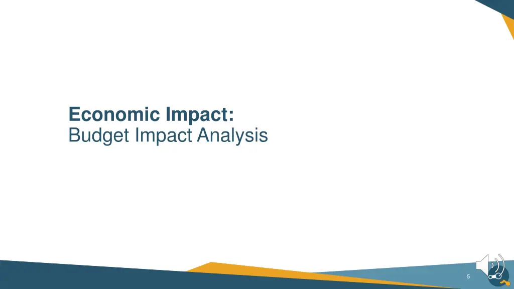 economic impact budget impact analysis