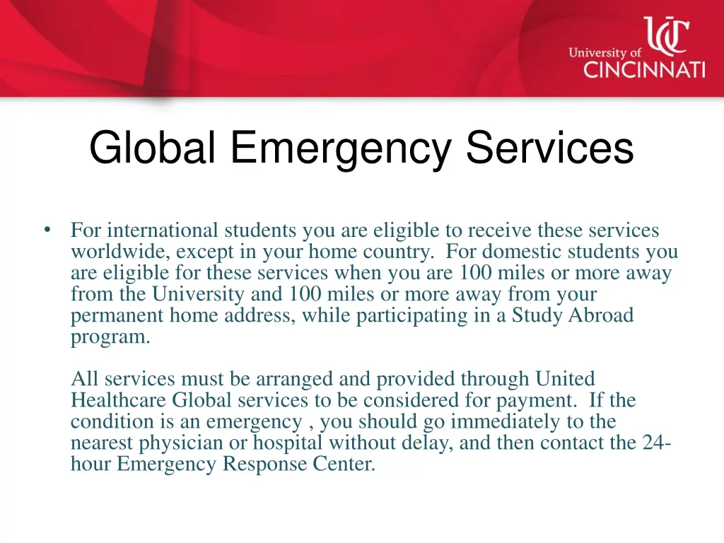 global emergency services