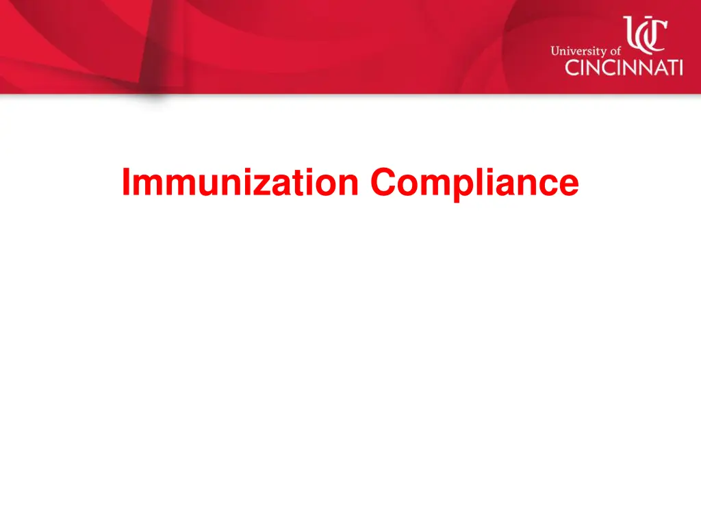 immunization compliance