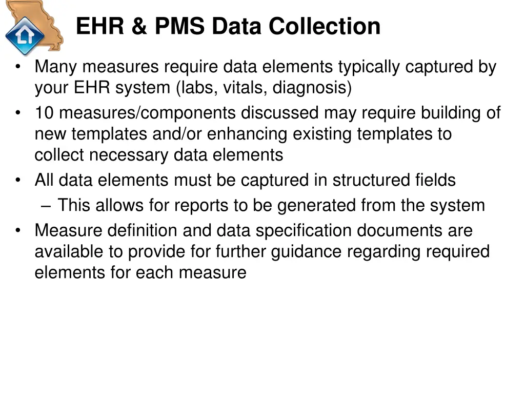 ehr pms data collection