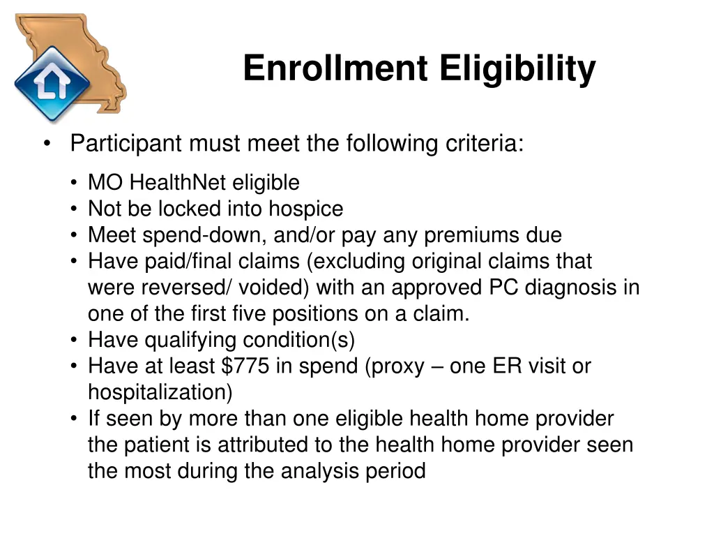 enrollment eligibility