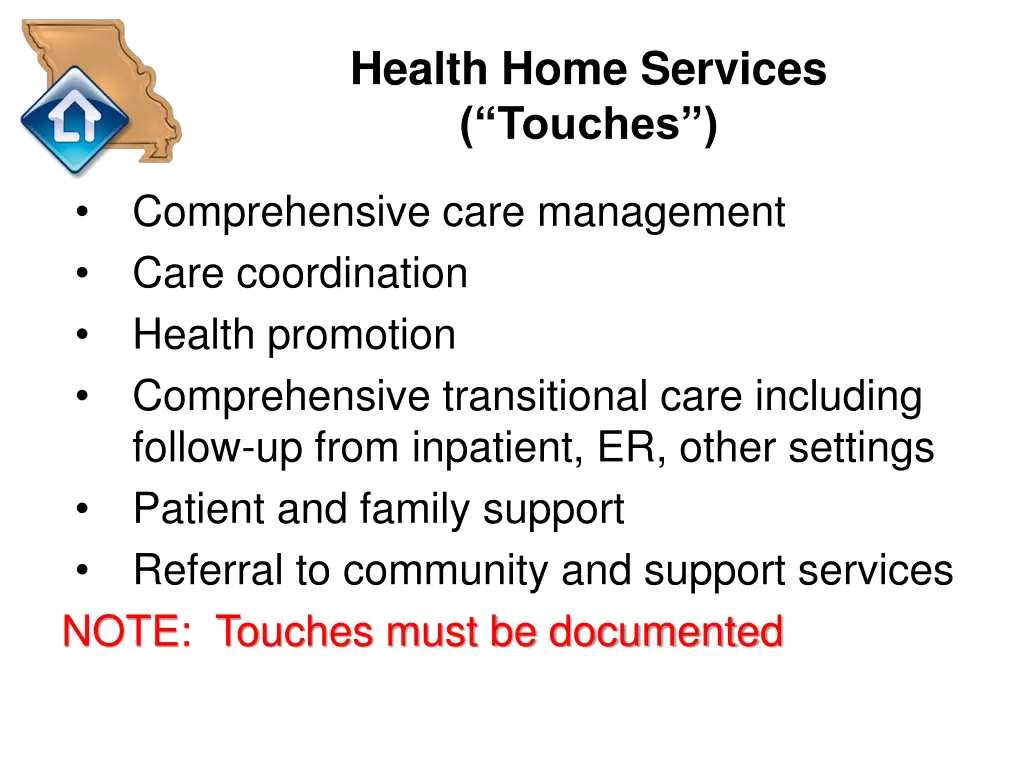 health home services touches