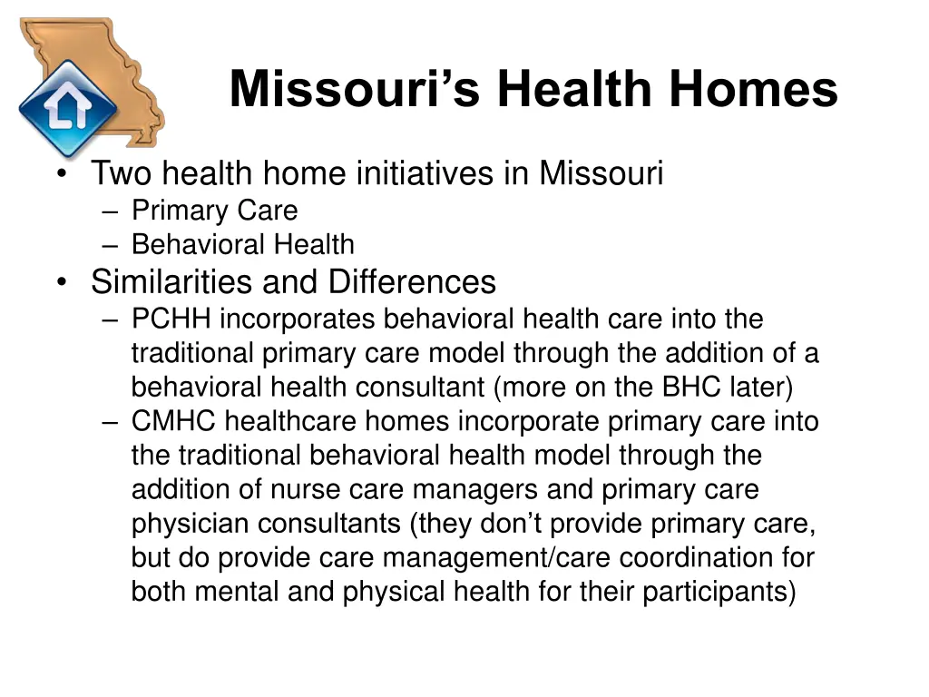 missouri s health homes