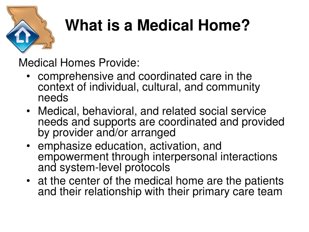 what is a medical home