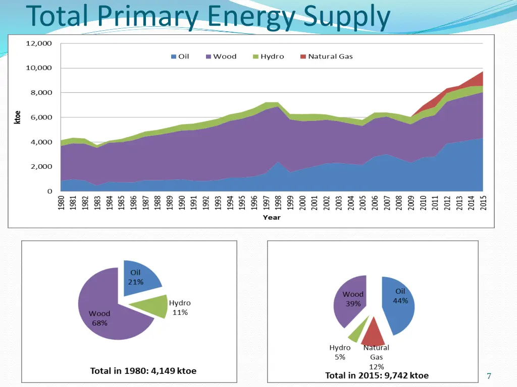 total primary energy supply