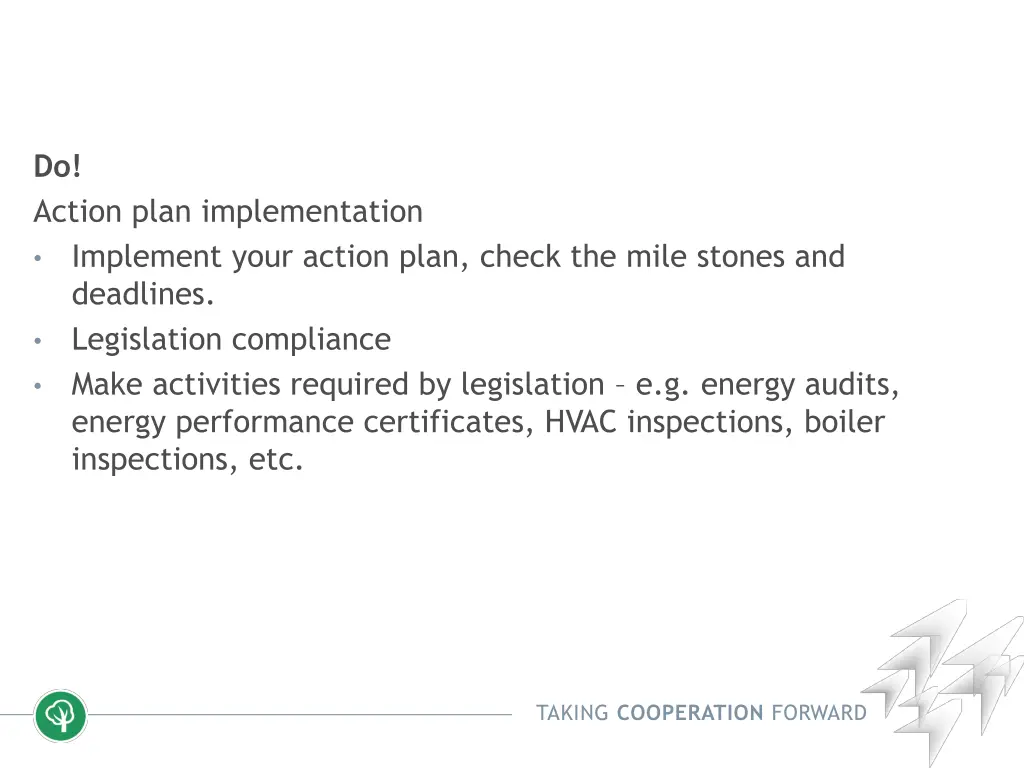 do action plan implementation implement your