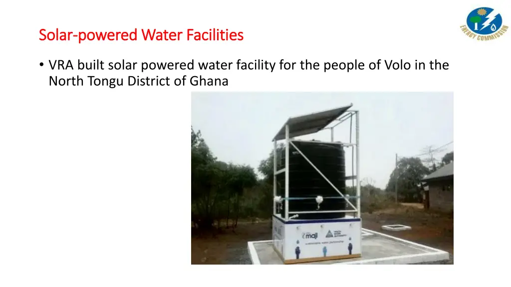 solar solar powered water facilities powered