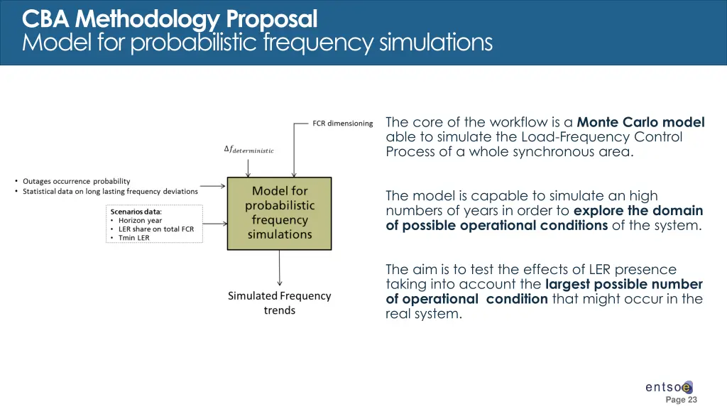 cba methodology proposal model for probabilistic