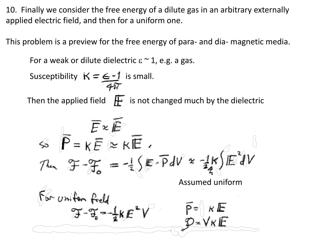 10 finally we consider the free energy