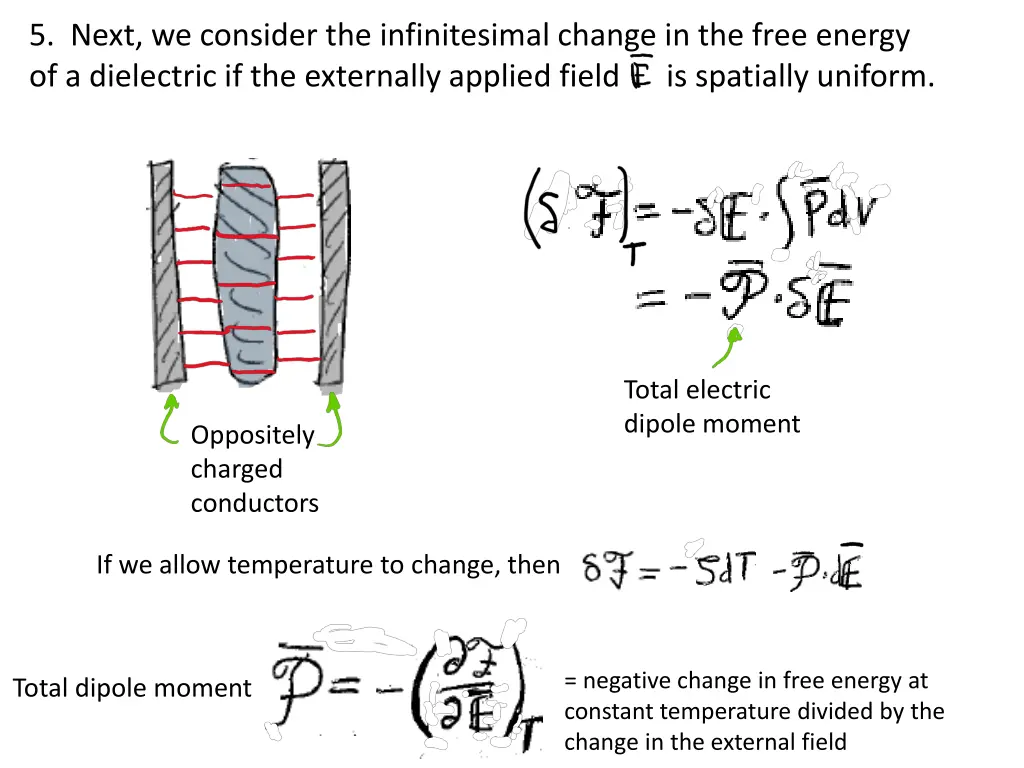 5 next we consider the infinitesimal change