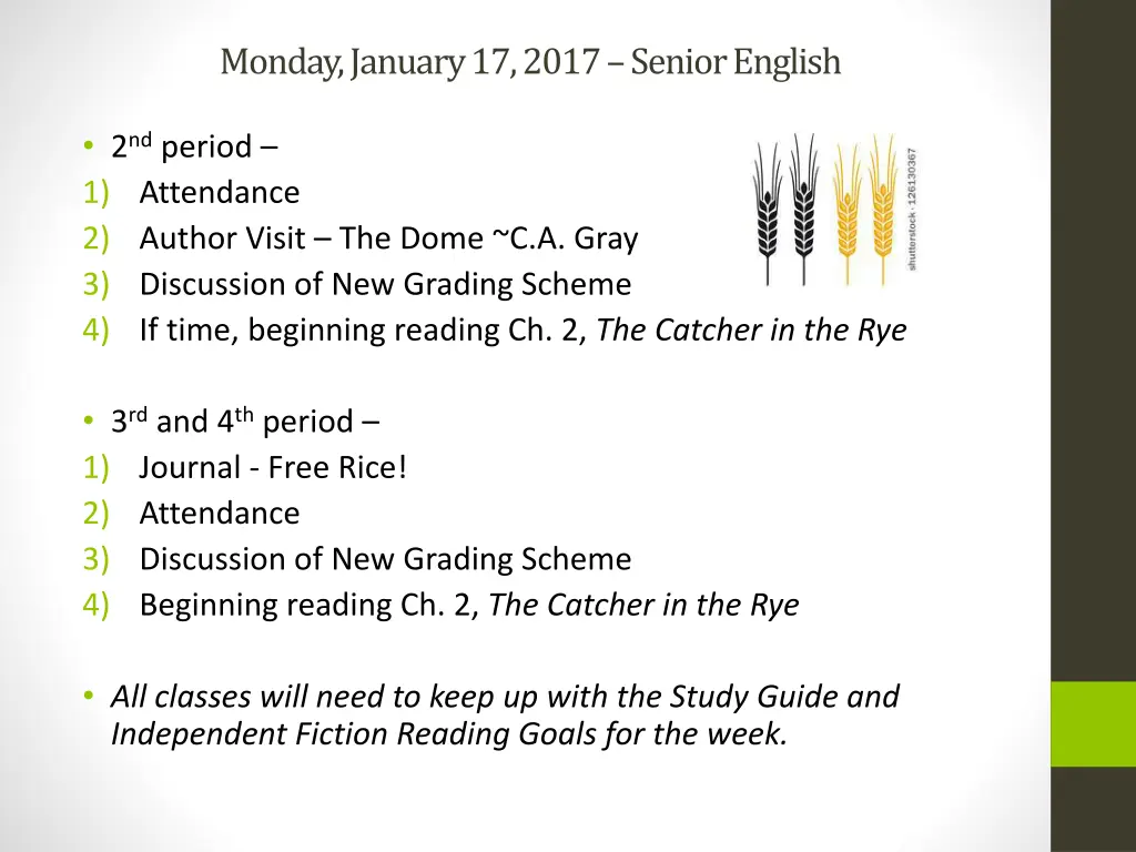 monday january 17 2017 senior english