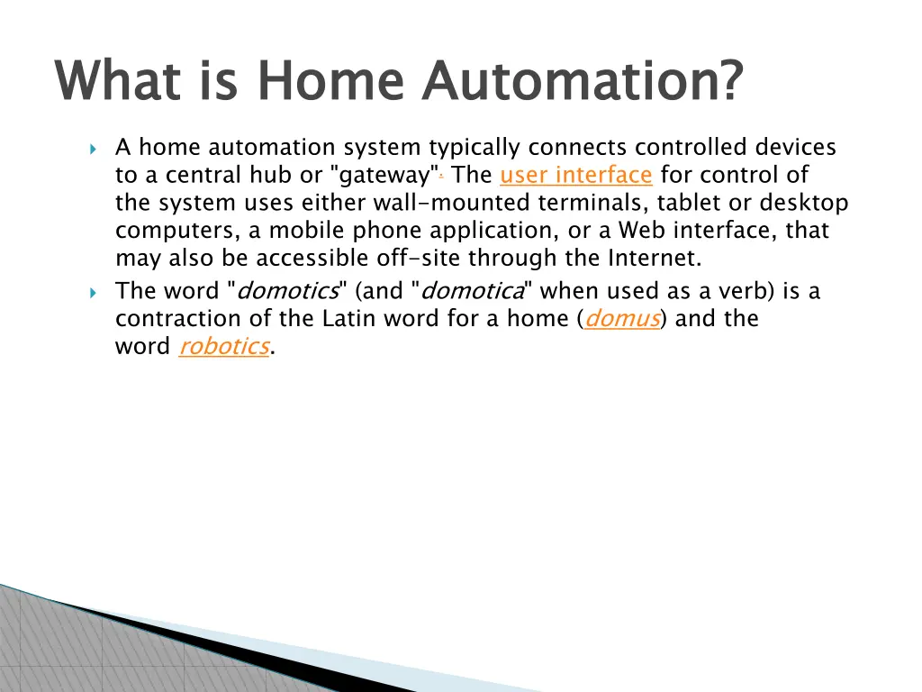 what is home automation 1