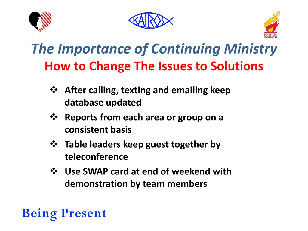 the importance of continuing ministry 2