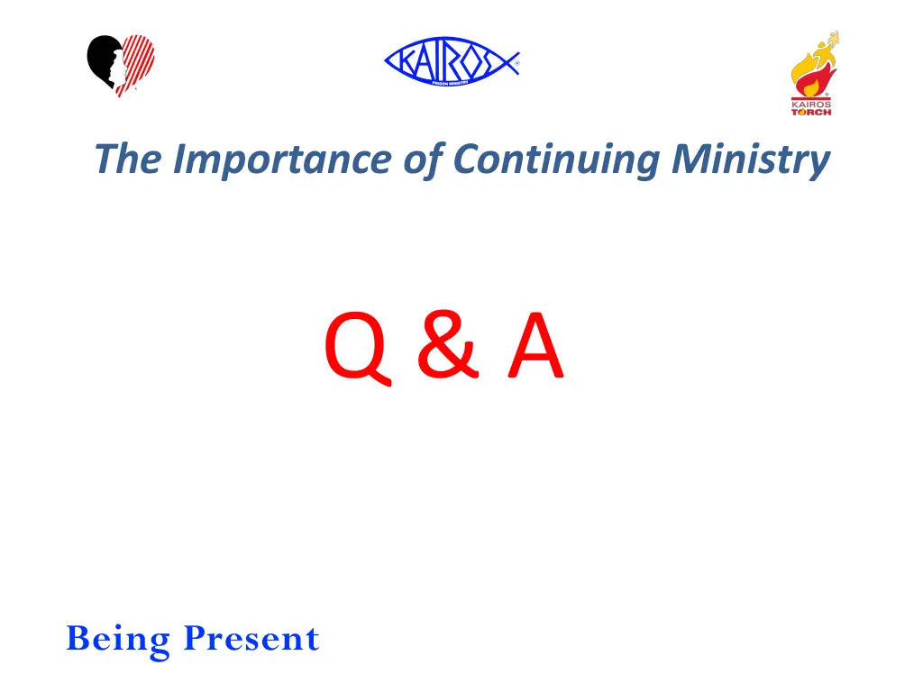 the importance of continuing ministry 7