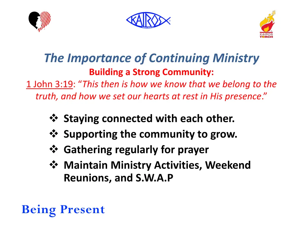 the importance of continuing ministry building