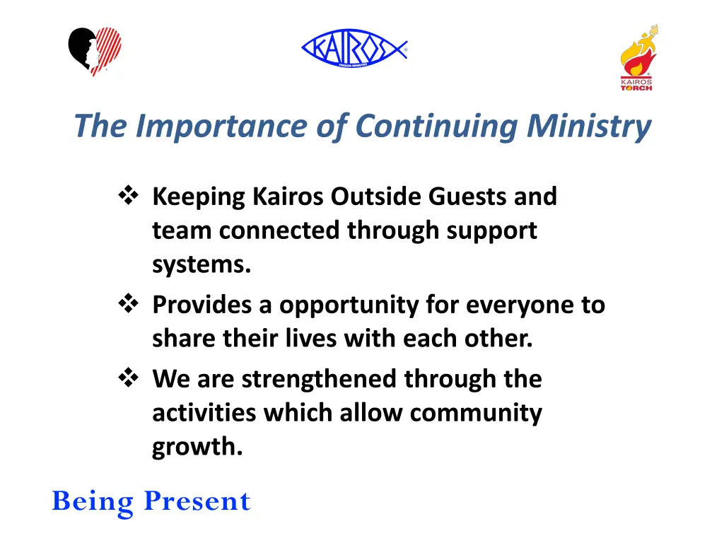 the importance of continuing ministry