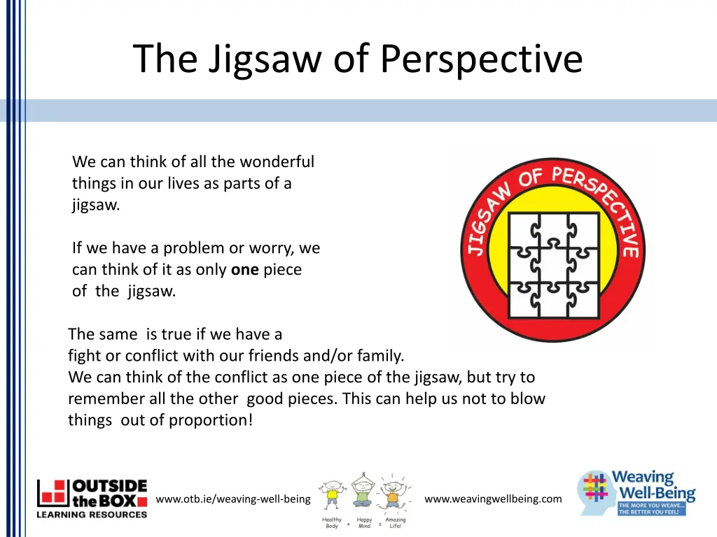 the jigsaw of perspective