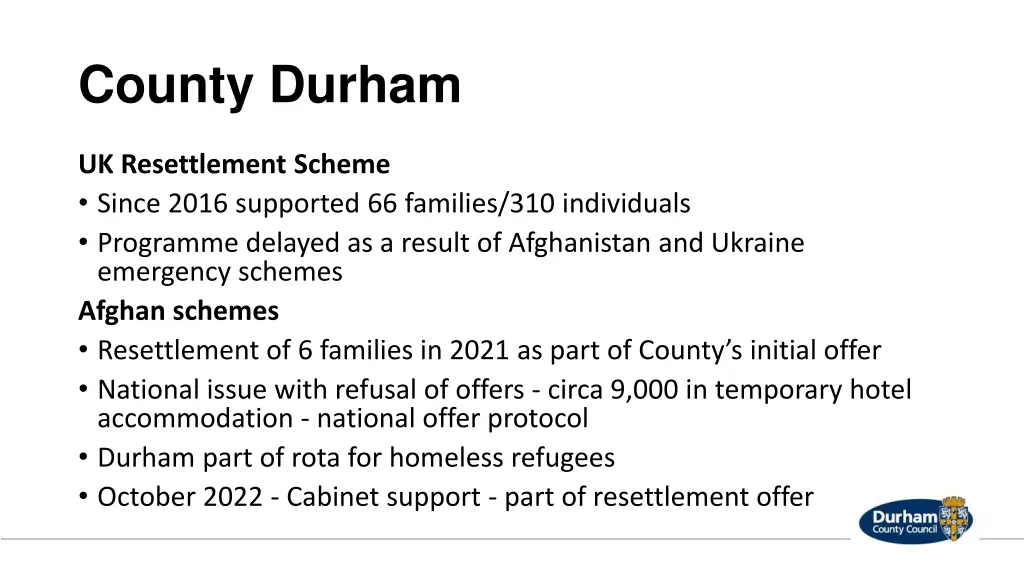 county durham