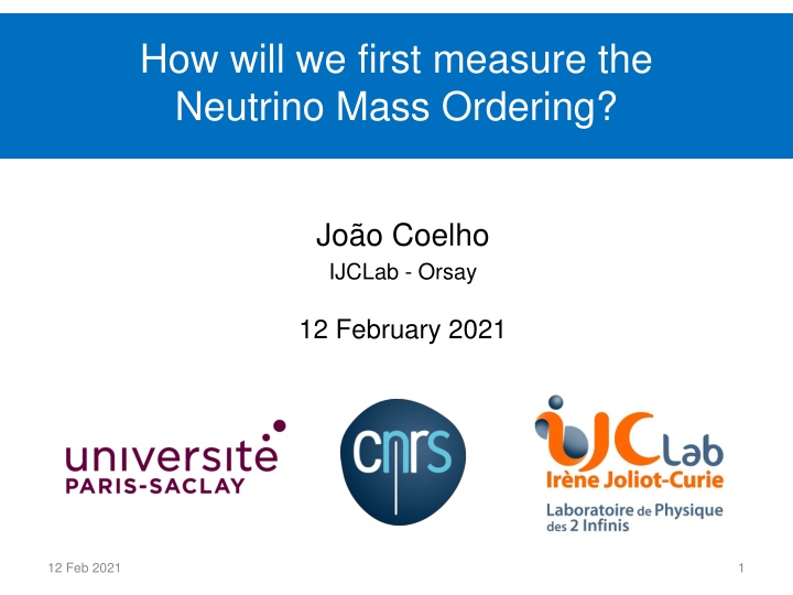 how will we first measure the neutrino mass