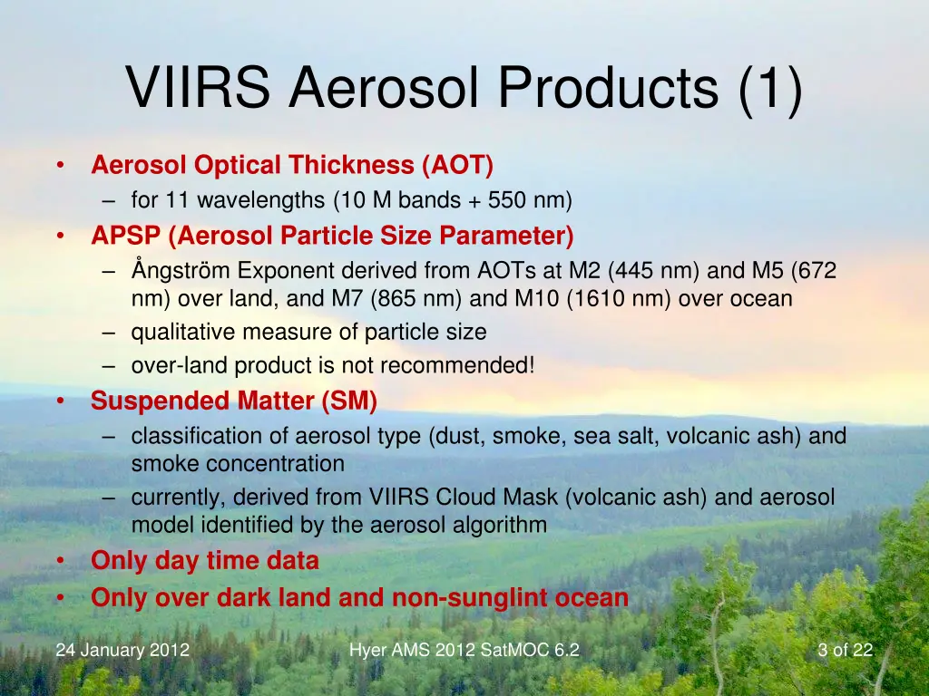 viirs aerosol products 1