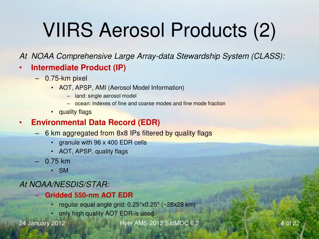 viirs aerosol products 2