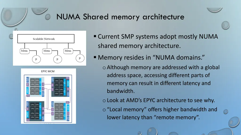 numa shared memory architecture