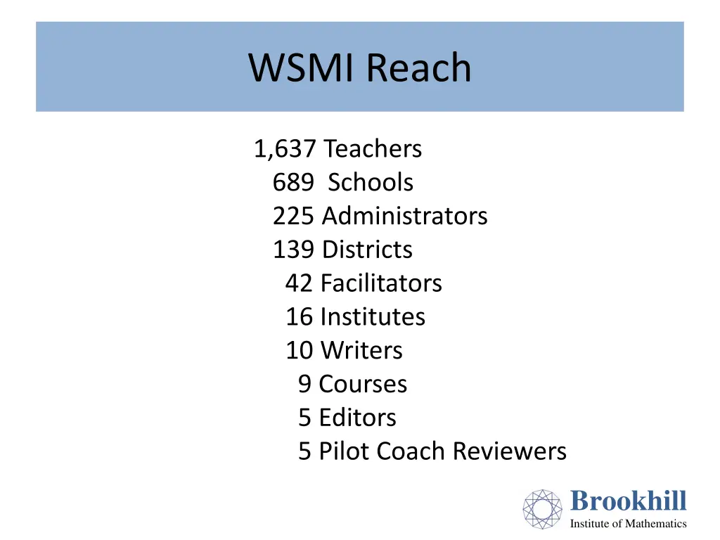 wsmi reach