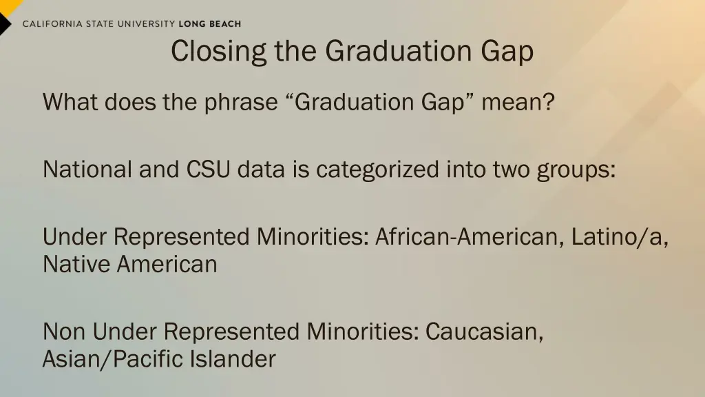 closing the graduation gap 2