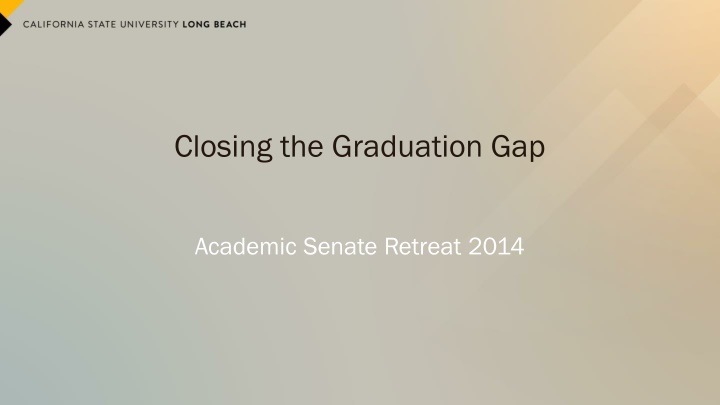 closing the graduation gap