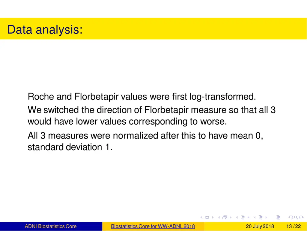 data analysis