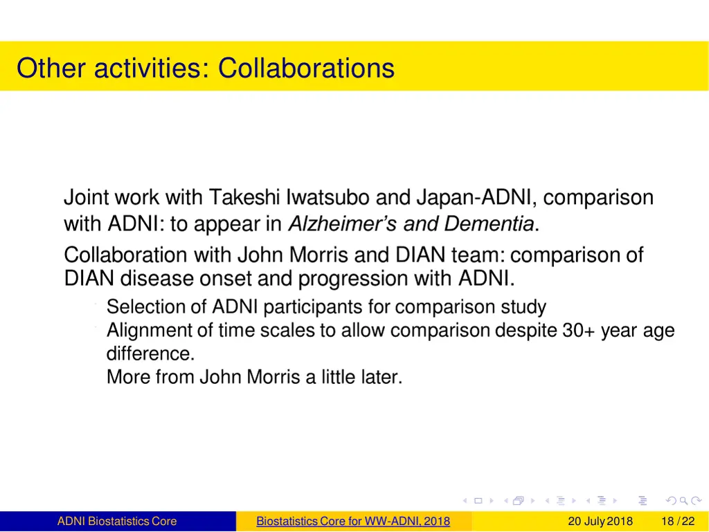 other activities collaborations