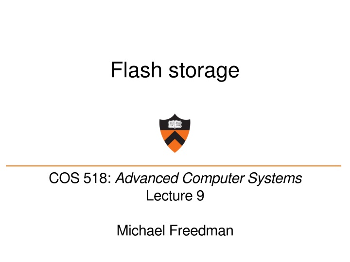 flash storage