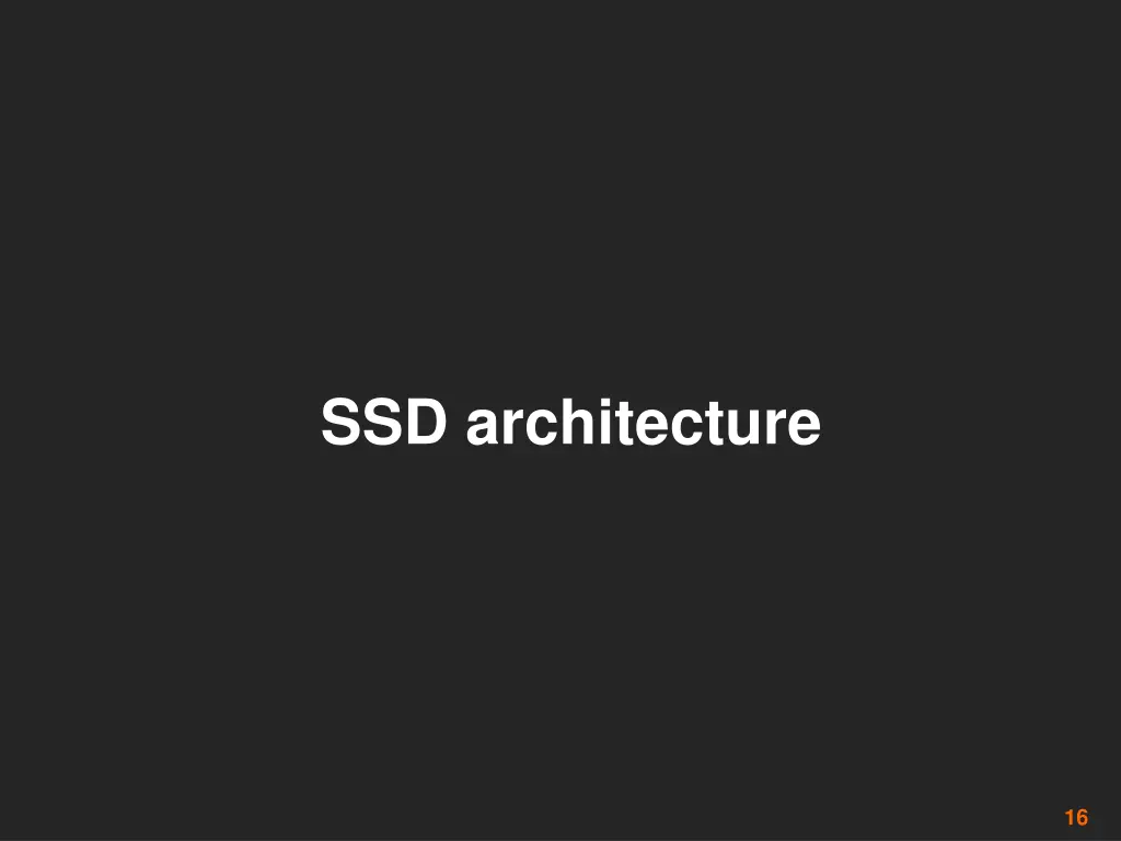 ssd architecture