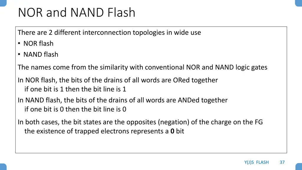 nor and nand flash 1