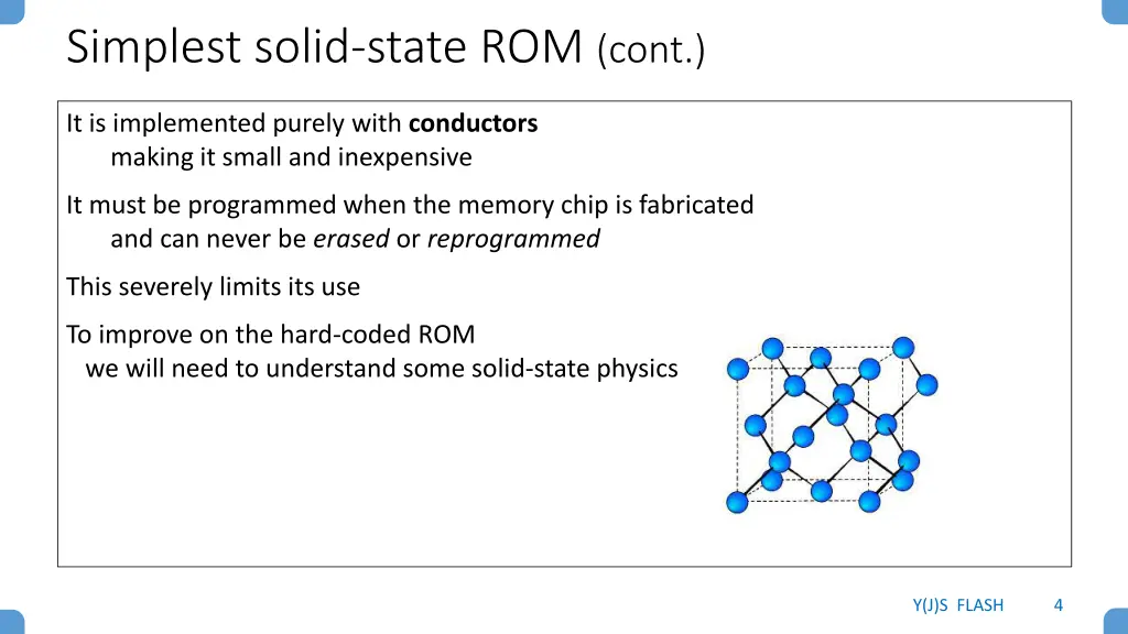 simplest solid state rom cont