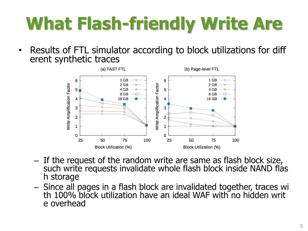 what flash friendly write are