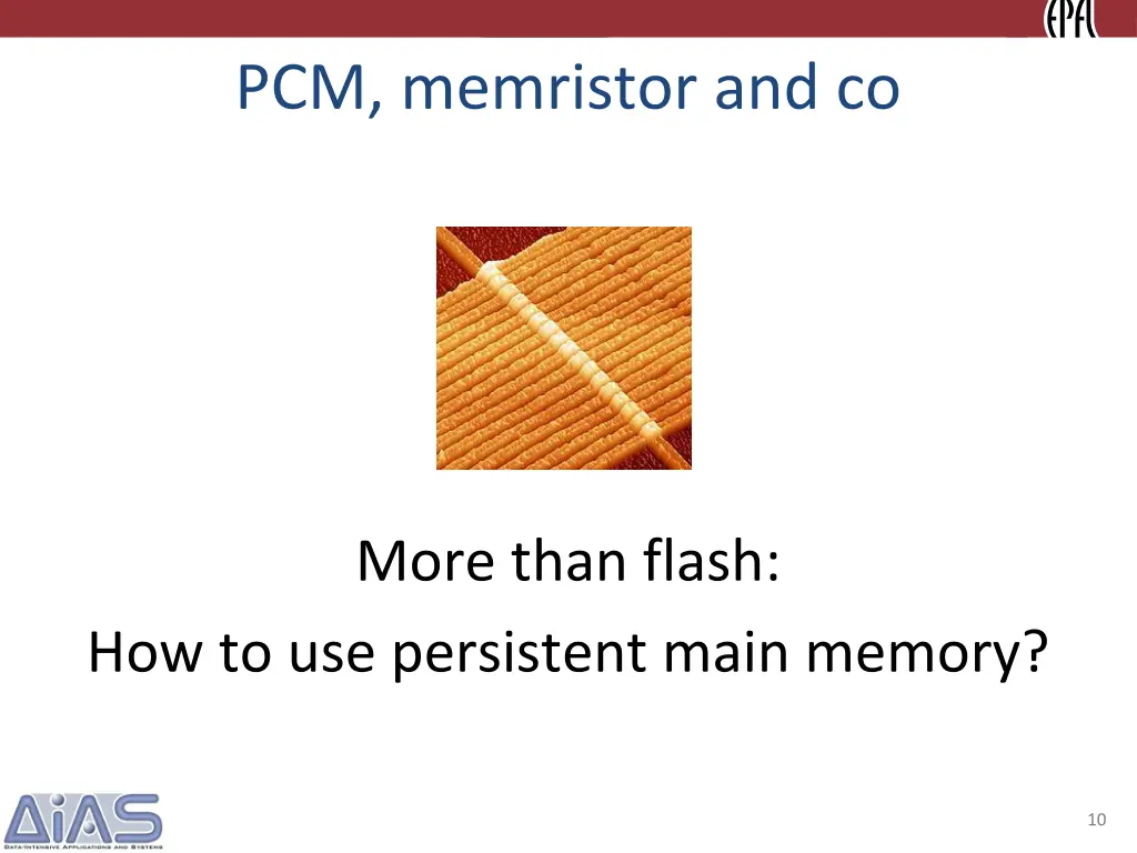 pcm memristor and co