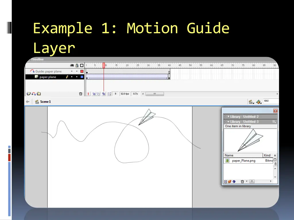 example 1 motion guide layer