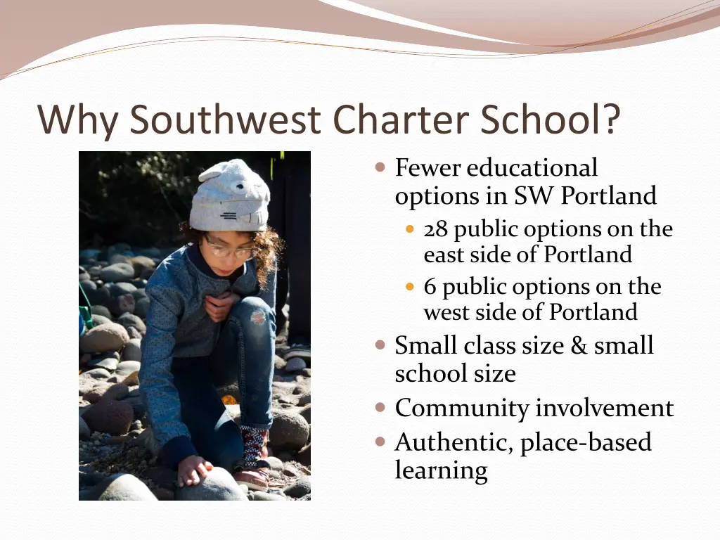 why southwest charter school