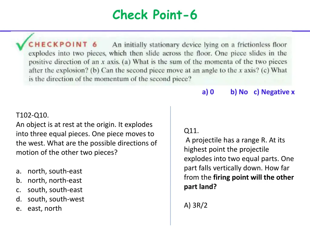 check point 6