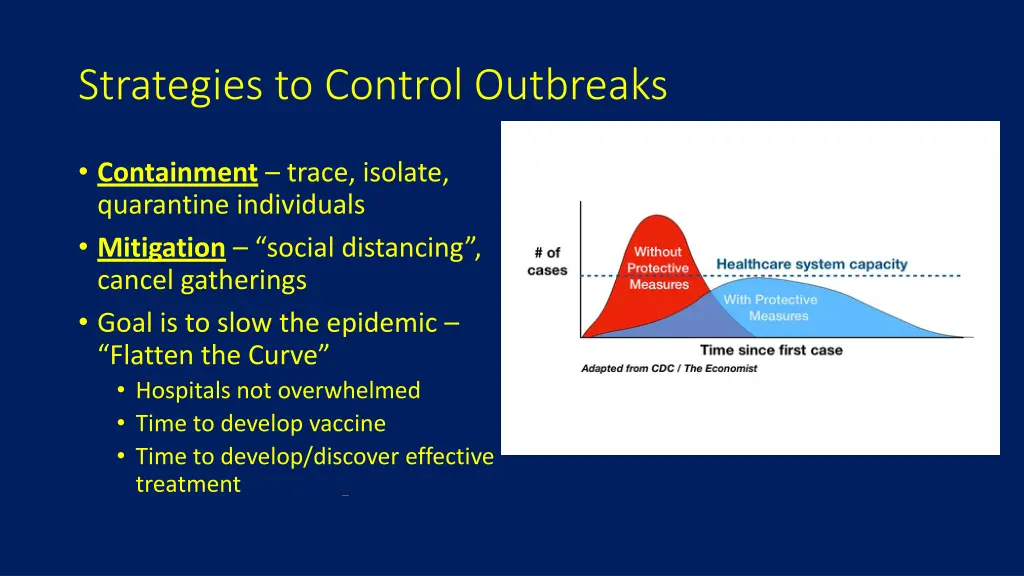 strategies to control outbreaks