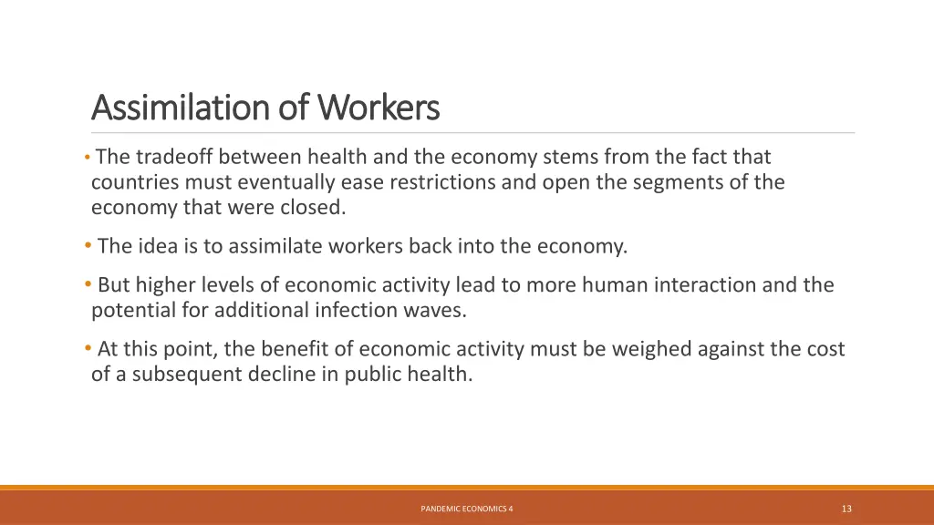 assimilation of workers assimilation of workers