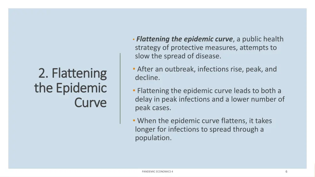 flattening the epidemic curve a public health