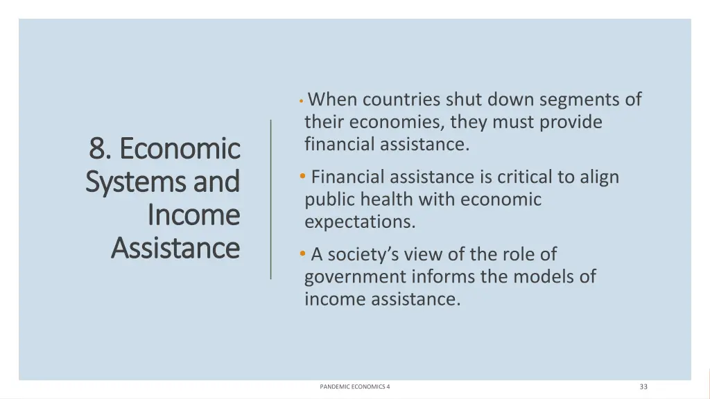 when countries shut down segments of their