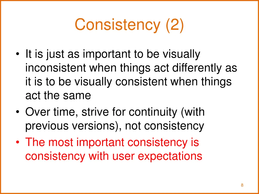 consistency 2